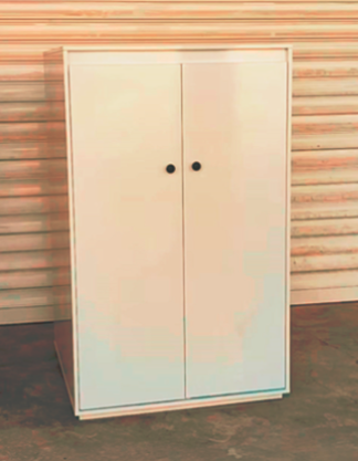 Rotating Shoe Display Cabinet - Modern Circular Shoe Organizer